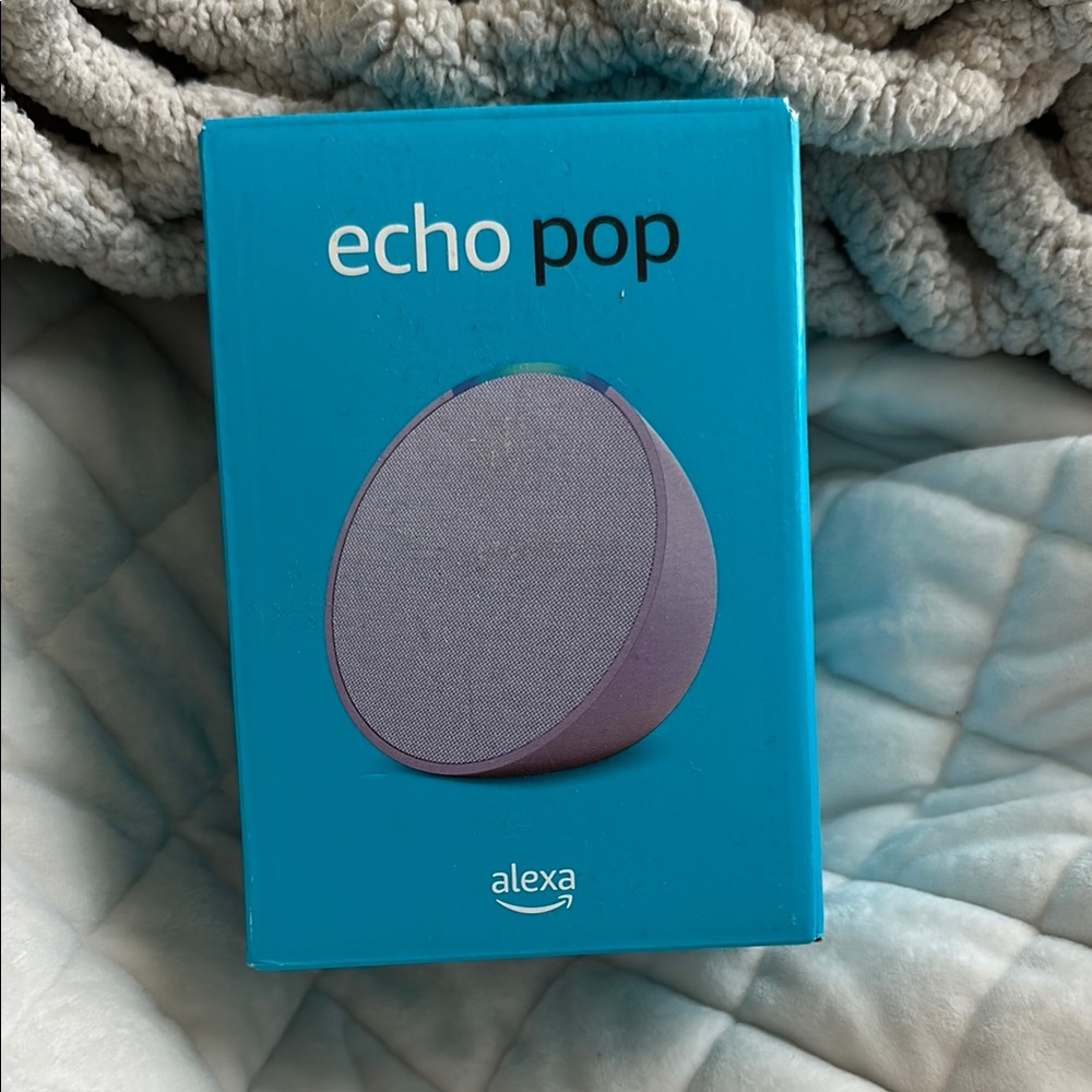 Amazon Echo Pop Speaker in Lavender